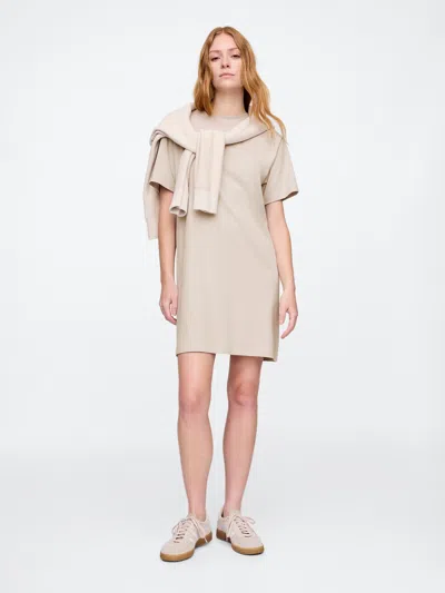 Gap Factory Relaxed T-shirt Dress In Neutral