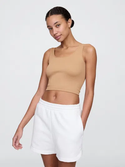 Gap Factory Ribbed Scoopneck Brami In Neutral