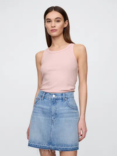Gap Factory Ribbed Scoopneck Tank Top In Multi