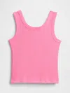 Gap Factory Ribbed Tank Top In Pink