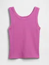 Gap Factory Ribbed Tank Top In Pink