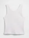 Gap Factory Ribbed Tank Top In White