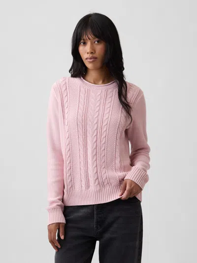 Gap Factory Rollneck Cable-knit Sweater In Multi