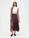 Gap Factory Seamed Midi Skirt In Multi