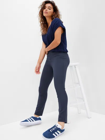 Gap Factory Skinny Ankle Pants In Bi-stretch In Blue