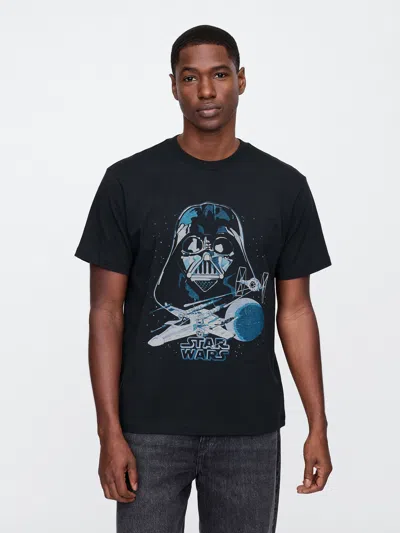 Gap Factory Star Wars™ Everyday Soft Relaxed Graphic T-shirt In Black
