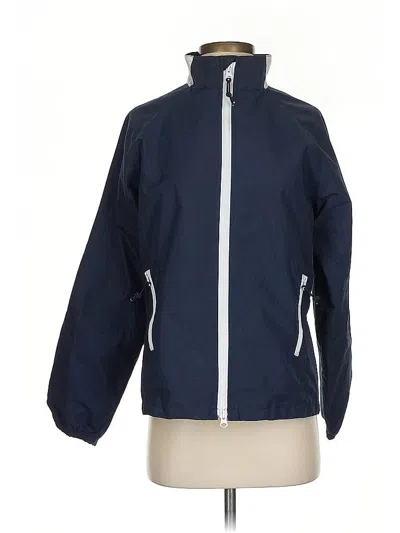 Pre-owned Gap Factory Store Raincoat In Blue