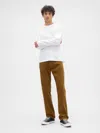 Gap Factory Straight Corduroy Pants In Brown