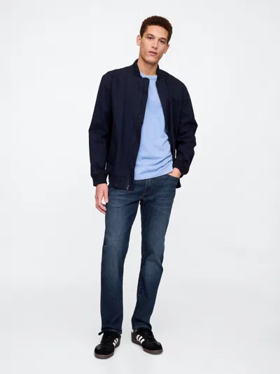 Gap Factory Straight Jeans In Blue