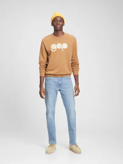 Gap Factory Straight Jeans In Brown