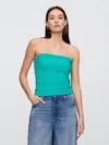 Gap Factory Stretch Jersey Tube Top In Green