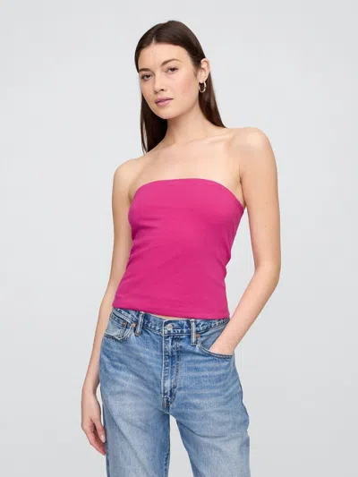 Gap Factory Stretch Jersey Tube Top In Pink
