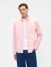 Gap Factory Stretch Poplin Shirt In Standard Fit In Multi