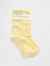 Gap Factory Stripe Crew Socks (2-pack) In Yellow