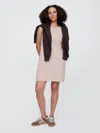 Gap Factory Stripe Jersey Mini Dress In Brown