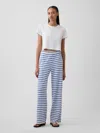 Gap Factory Stripe Pull-on Pants In Blue