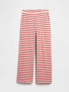 Gap Factory Stripe Pull-on Pants In Red