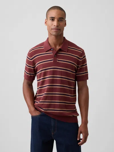 Gap Factory Stripe Sweater Polo Shirt Shirt In Andorra