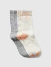 Gap Factory Studio Crew Socks (2-pack) In Gray
