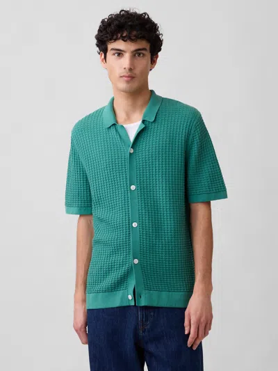 Gap Factory Textured Sweater Vacay Shirt
