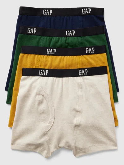 Gap Factory Babies' Toddler Boxer Briefs (4-pack) In Multi
