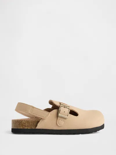 Gap Factory Babies' Toddler Cork Clogs In Brown