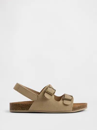 Gap Factory Babies' Toddler Cork Sandals In Brown