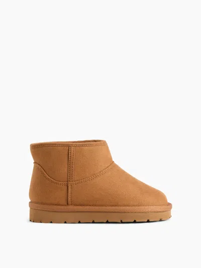 Gap Factory Babies' Toddler Cozy Boots In Brown
