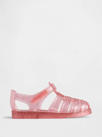 Gap Factory Babies' Toddler Jelly Sandals In Animal Print