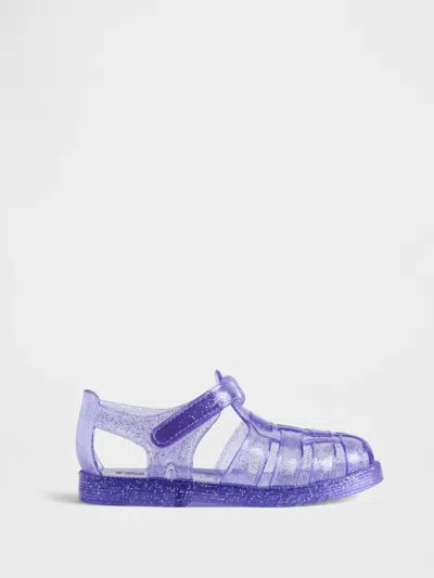 Gap Factory Babies' Toddler Jelly Sandals In Purple