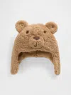 Gap Factory Toddler Kitty Trapper Hat In Brown