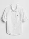Gap Factory Toddler Oxford Convertible Shirt In White