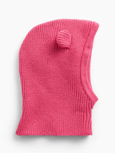 Gap Factory Babies' Toddler Ribbed Bear Hood In Pink