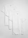 Gap Factory V-neck T-shirt (3-pack) In White