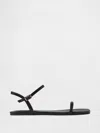 Gap Factory Vegan-leather Strappy Sandals In Black