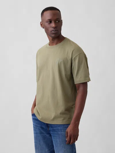 Gap Factory Vintage Soft Boxy Gap Logo T-shirt