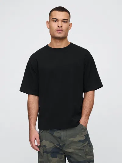 Gap Factory Vintage Soft Boxy T-shirt In Black