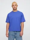 Gap Factory Vintage Soft Boxy T-shirt In Blue