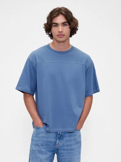 Gap Factory Vintage Soft Boxy T-shirt In Blue