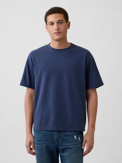 Gap Factory Vintage Soft Boxy T-shirt In Blue