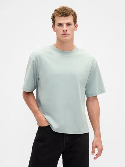 Gap Factory Vintage Soft Boxy T-shirt In Green