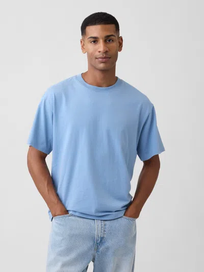 Gap Factory Vintage Soft Boxy T-shirt In Blue