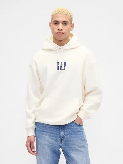 Gap Factory Vintage Soft Oversized Gap Mini-logo Hoodie In Neutral