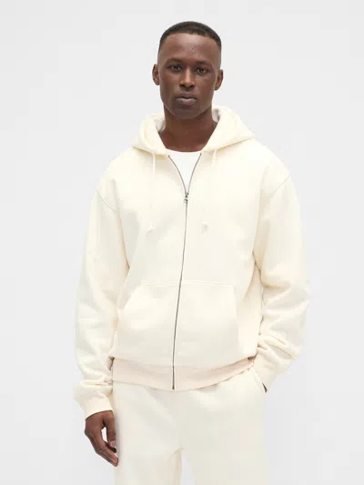 Gap Factory Vintage Soft Oversized Zip Hoodie In Gold