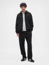 Gap Factory Vintage Soft Straight-leg Sweatpants In Black