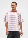 Gap Factory Vintage Soft Stripe Boxy T-shirt In Multi