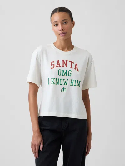 Gap Factory Wb™ Elf Relaxed Graphic T-shirt In Elf Santa