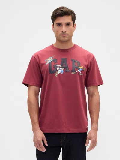 Gap Factory Wb™ Looney Tunes Relaxed Gap Logo T-shirt In Brown