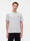 Gap Factory Wb™ Superman Everyday Soft Relaxed Graphic T-shirt In Gray