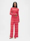 Gap Fair Isle Pj Set In Multi